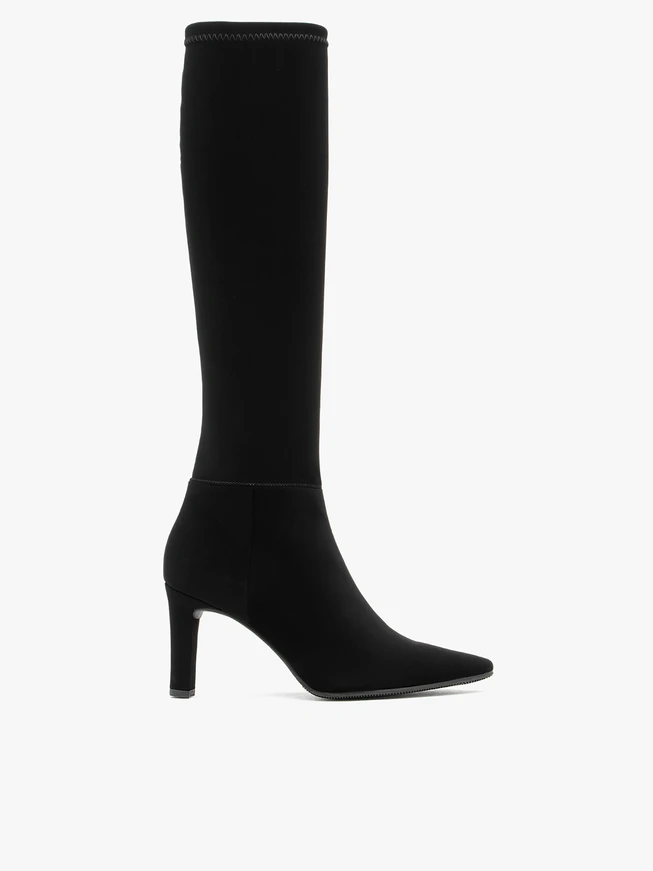 Flexibler Stiefel mit schmalem Stiletto-Schaft