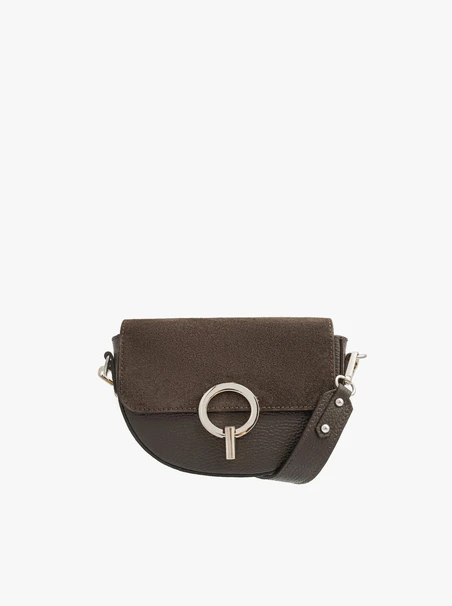 Small elegant handbag with gold details