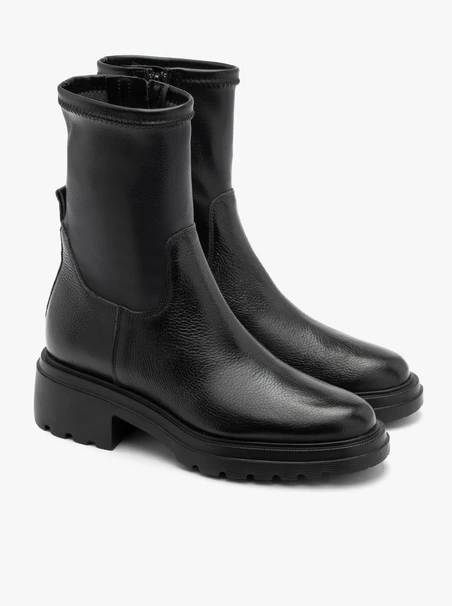 Damenstiefel mit leichtem Boden und flexiblem Schaft