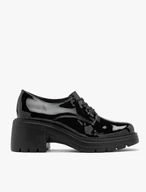Black chunky-sole women’s shoes