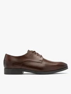 Brown men’s leather shoes