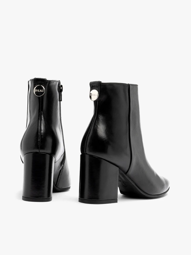 Schwarze Damen-Keilstiefel