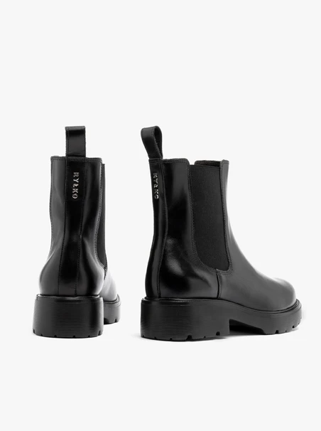 Schwarze Slingbacks für Frauen mit leichter Sohle