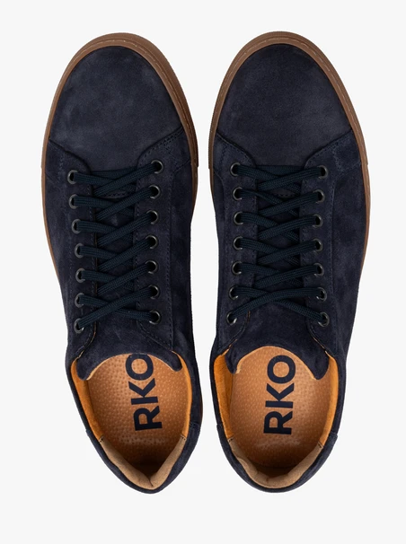 Marineblaue Turnschuhe für Männer