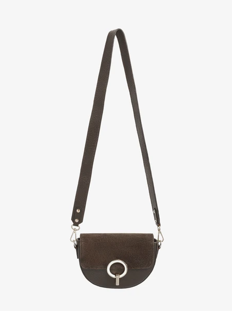 Small elegant handbag with gold details