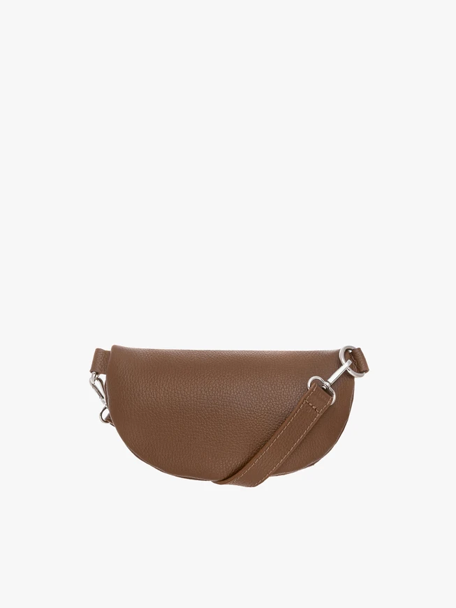 Braune Nierentasche mit Quaste