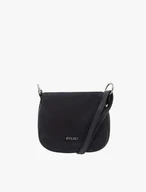 Black flap crossbody bag