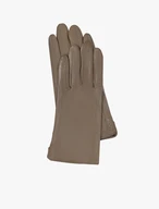 Beige Lederhandschuhe für Frauen