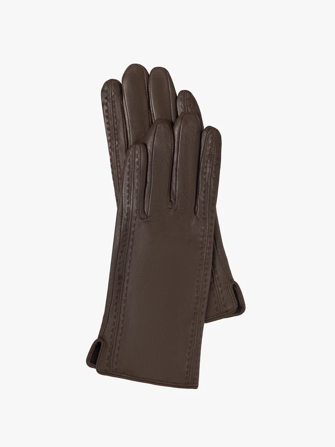 Damen Lederhandschuhe in Braun