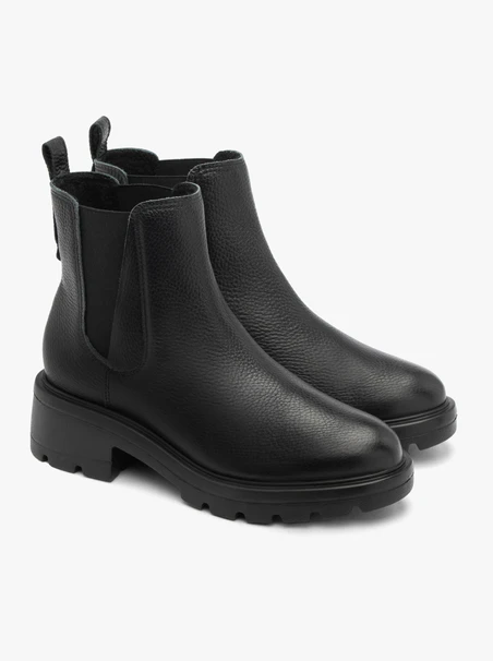 Schwarze Damen-Slingbacks mit dekorativem Schnitt am Gummizug