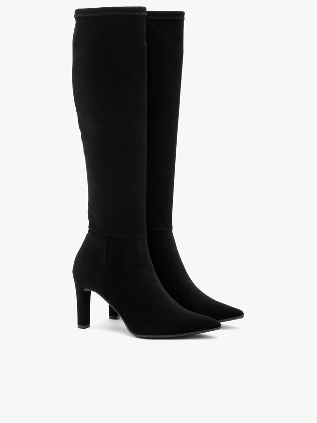 Damenstiefel mit flexiblem Stiletto-Absatz