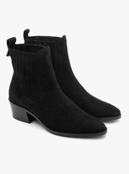 Velours-Pantoffeln für Frauen mit Absatz