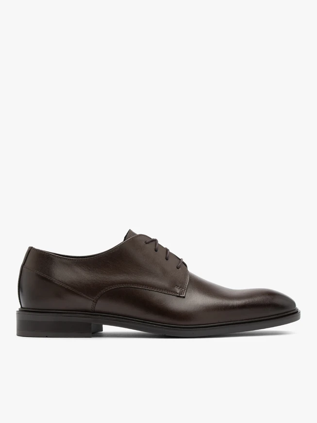 Dark brown formal men’s shoes
