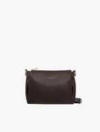 Dunkelbraune Posttasche mit verstellbarem Riemen