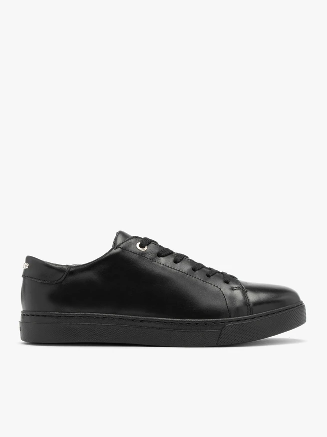 Sportliche Damen-Halbschuhe in Schwarz