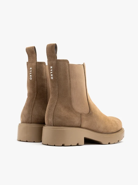 Beigefarbene Slingbacks für Damen mit leichter Sohle