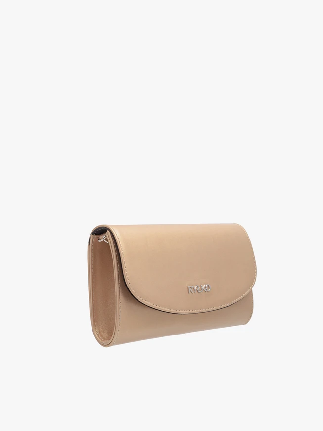 Kleine goldene Clutch-Tasche