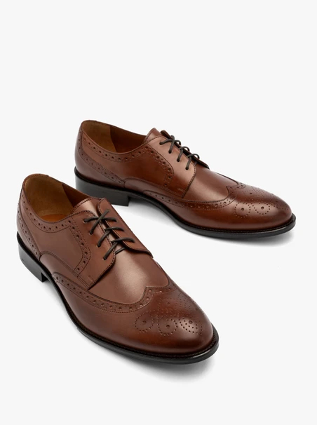 Brown men’s brogues