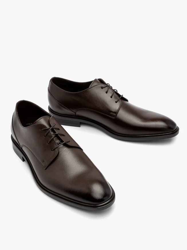 Dark brown formal men’s shoes