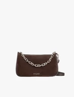 Braune Handtasche mit dekorativer Kette