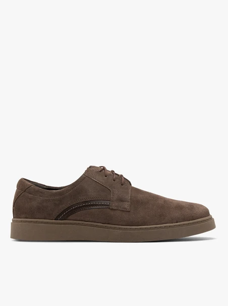 Brown suede men’s shoes