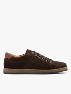 Braune Herren-Halbschuhe im Sport-Stil