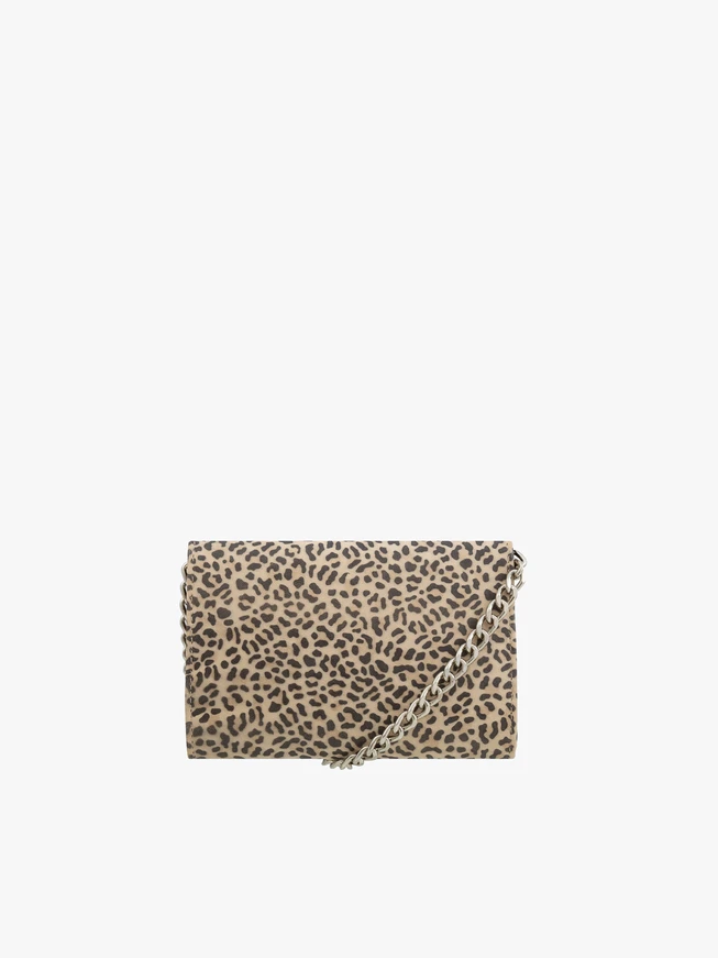 Damen-Clutch-Tasche mit Leopardenmuster