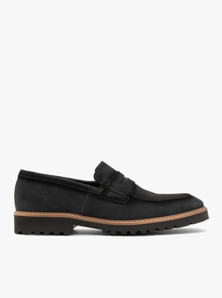 Velvet casual loafers