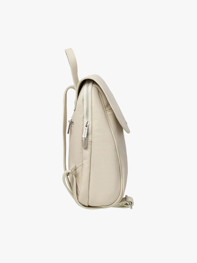 Medium cream women’s backpack