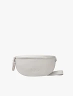 Hellgraue Nierentasche mit Quaste