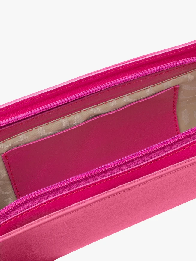 Elegante Handtasche in fuchsia
