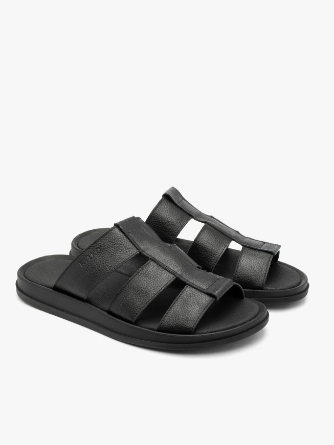 Schwarze Herren-Flip-Flops