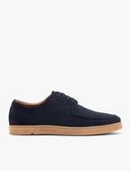 Navy suede men’s shoes