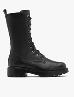 Schwarze hohe Damenstiefel