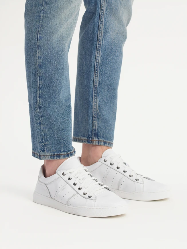 White men’s sport sneakers