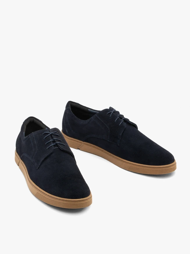 Marineblaue Freizeithalbschuhe für Männer