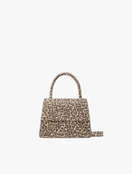 Elegante Handtasche mit Leopardenmuster