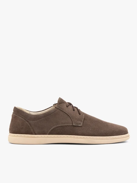 Braune Herren Schnürhalbschuhe