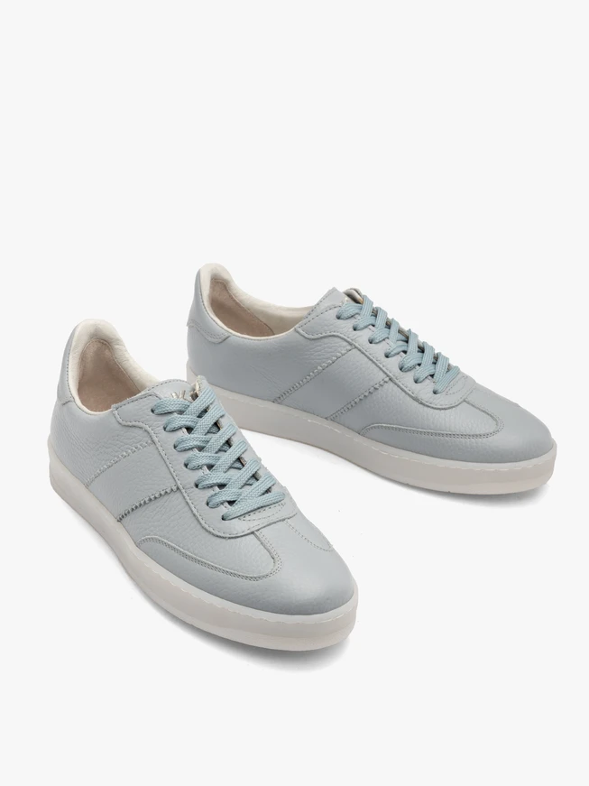 Blaue Sporthalbschuhe für Frauen