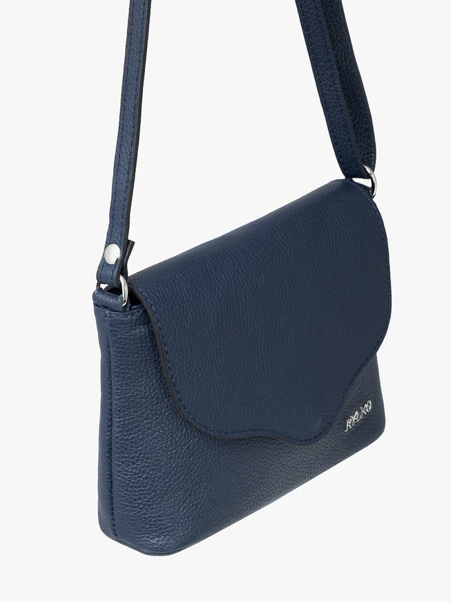 Small navy crossbody bag