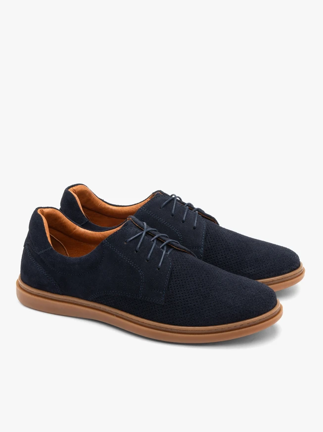 Herrenschnürschuhe mit Perforation