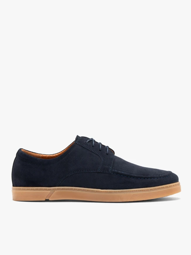 Navy suede men’s shoes