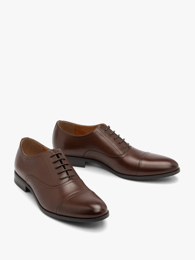 Brown men’s dress shoes