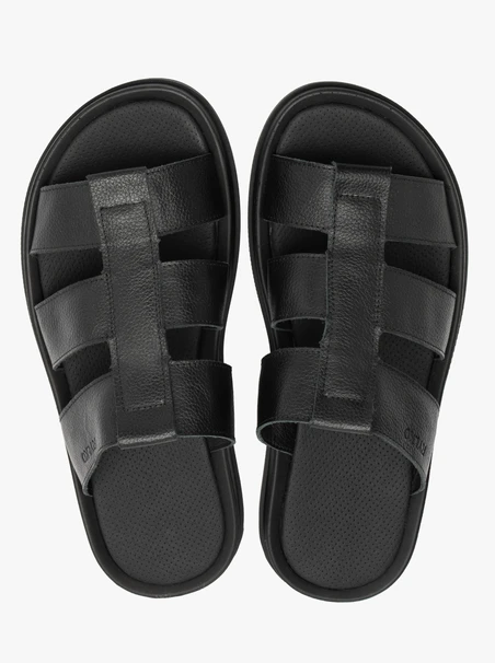 Schwarze Herren-Flip-Flops