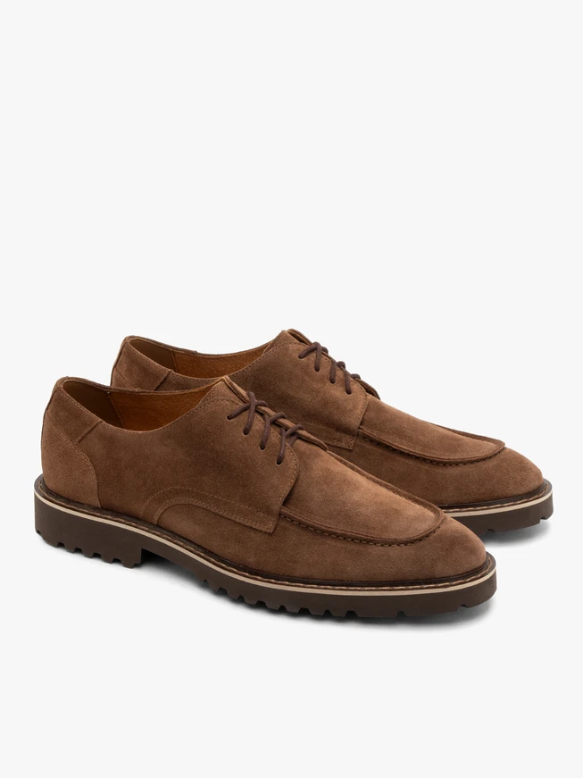 Velours-Halbschuhe für Männer