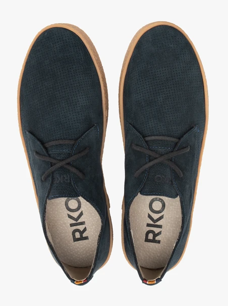 Marineblaue Schnürschuhe für Männer