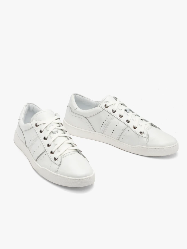 White men’s sport sneakers