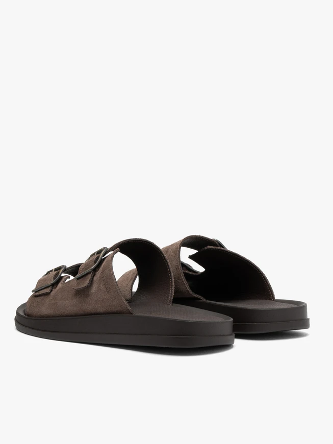Grau-braune Herren-Flip-Flops