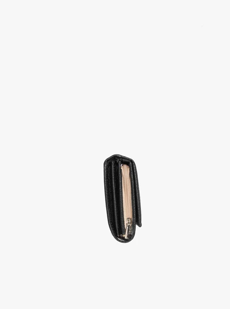 Black women’s wallet with silver details