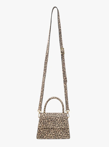 Elegante Handtasche mit Leopardenmuster